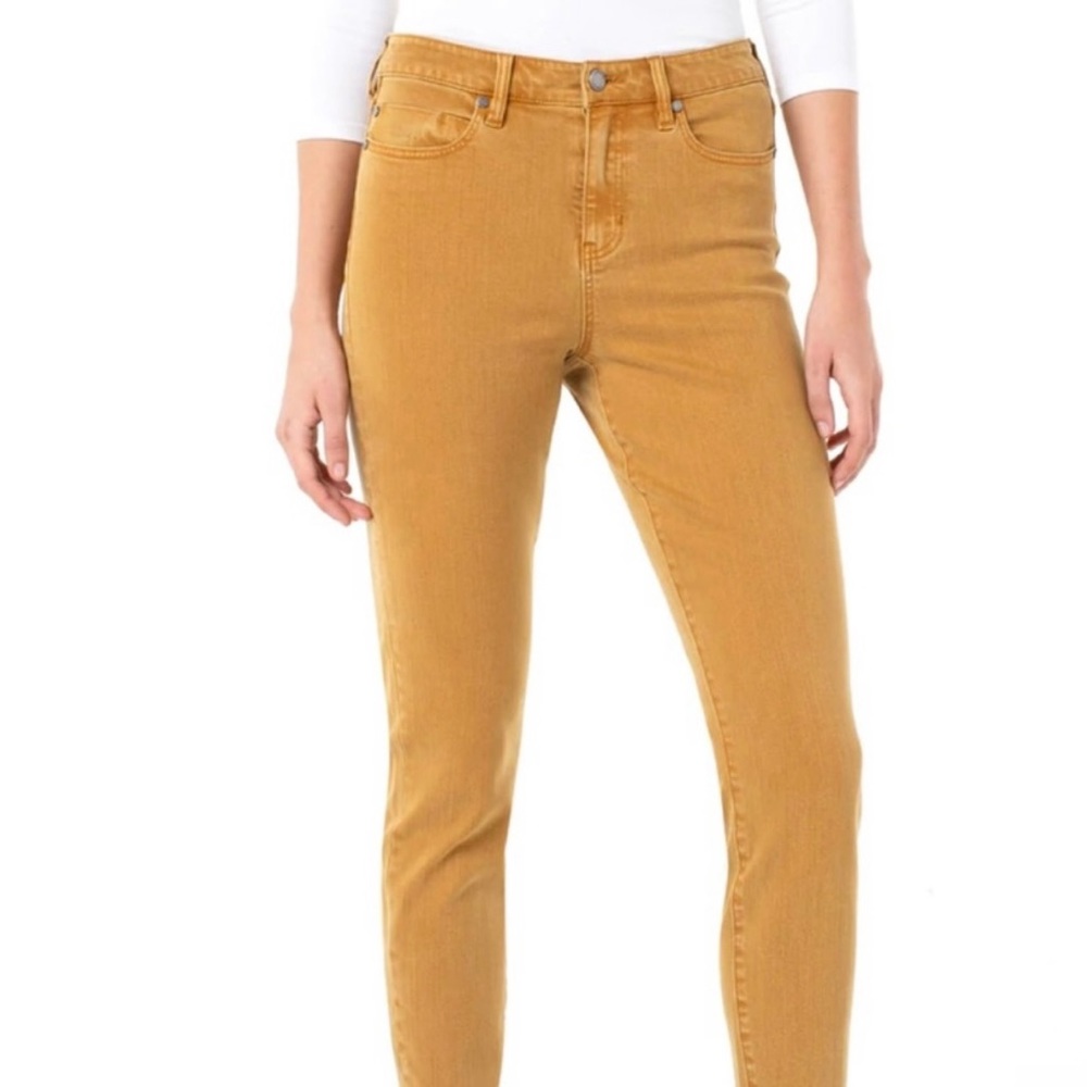 Liverpool Denim Jeans in Mustard